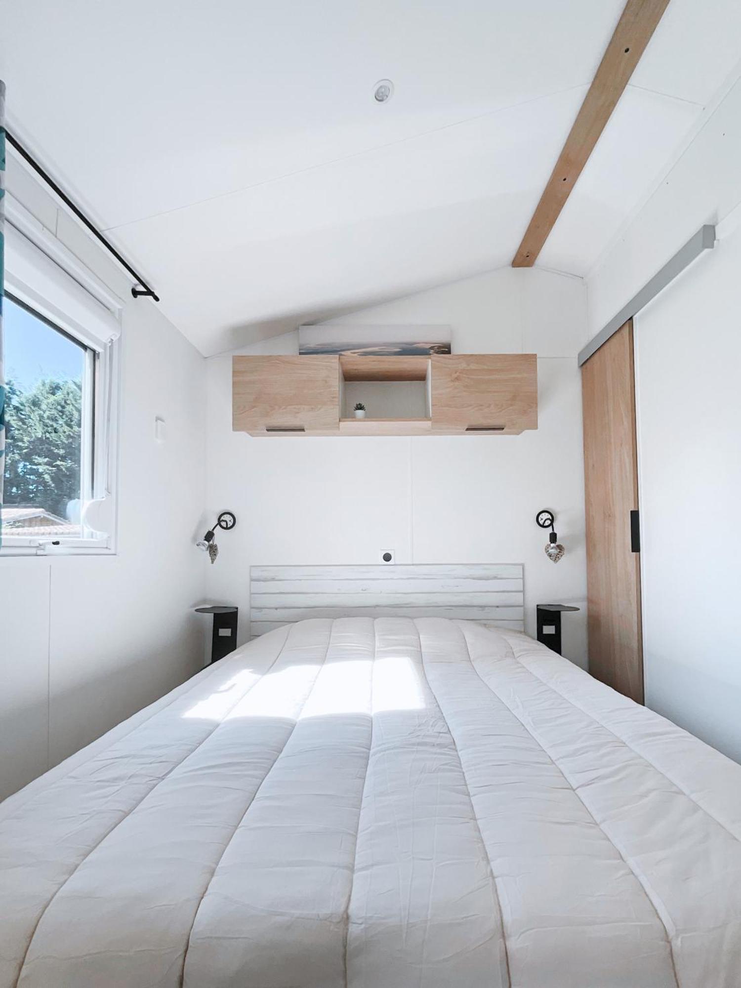 Le Ti Buch Mobilhome En Camping 4 Etoiles Avec Terrasse Plancha Et Climatisation 拉特斯特德布赫 外观 照片