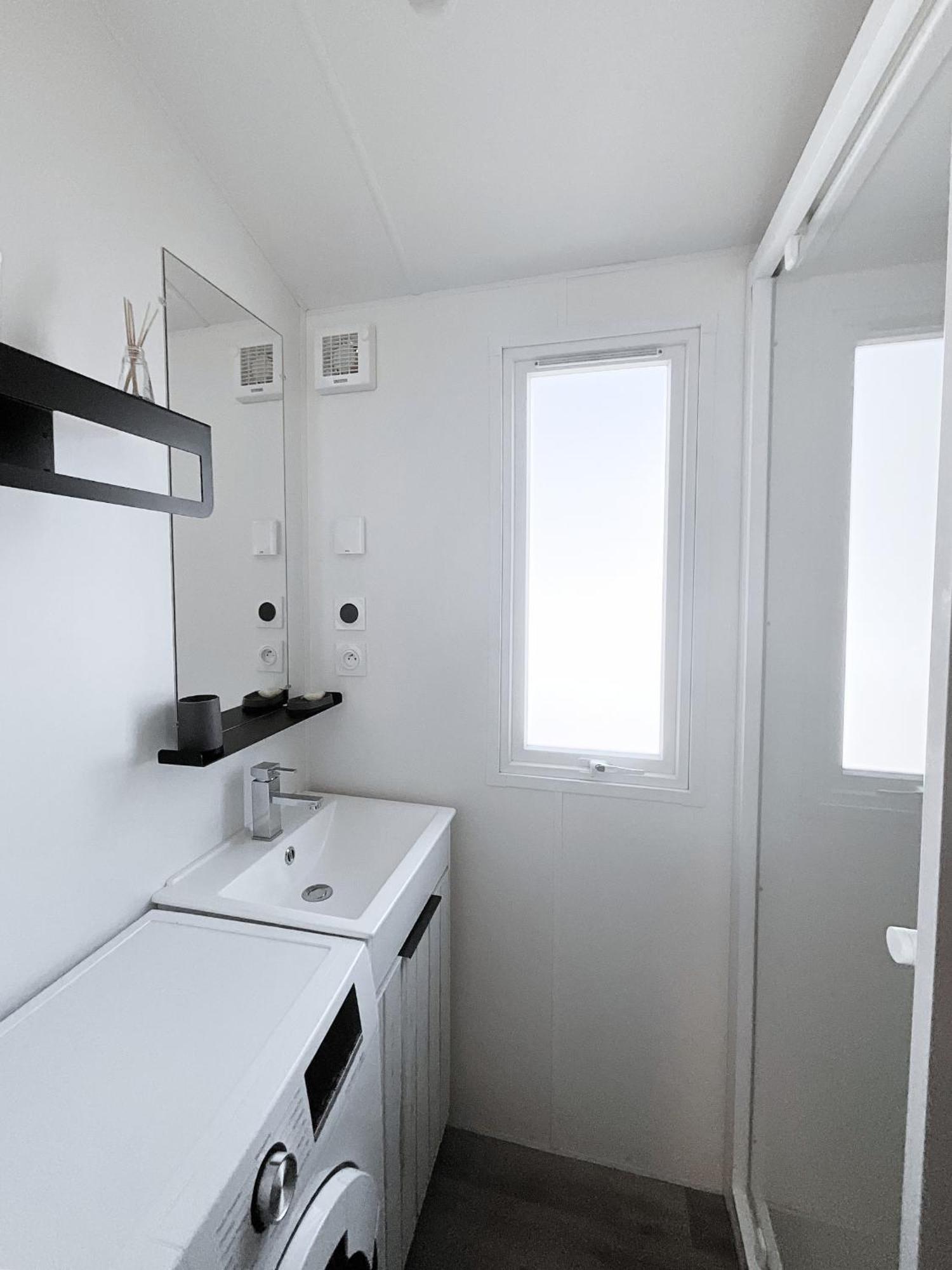 Le Ti Buch Mobilhome En Camping 4 Etoiles Avec Terrasse Plancha Et Climatisation 拉特斯特德布赫 外观 照片